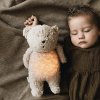 Moonie medveď Organic Grey Natur