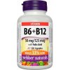 Webber Naturals B6 + B12 s Folic Acid 120 cps