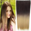 Clip in vlasy - 60 cm dlhý pás vlasov - ombre štýl - odtieň 6A T 24