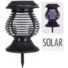 Lapač hmyzu UV solárna lampa 2v1 26 cm