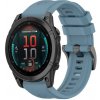 VSETKONAMOBIL 87365 SILICONE Vymeniteľný remienok pre Garmin Fenix E 47mm modrý