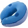 Masážny cestovný vankúš na krk s reproduktormi-Modrá