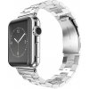 Techsuit Remienok (W036) - Apple Watch 1/2/3/4/5/6/7/8/9/10/SE/SE 2/Ultra/Ultra 2 (42/44/45/46/49mm) - Strieborná
