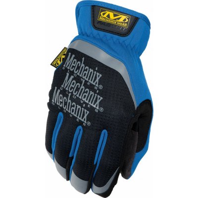 MECHANIX Pracovné rukavice so syntetickou kožou FastFit - modré XL/11