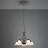 Trio Lighting Závesná lampa Rustica, hrdzavá farba, 5-pl. - 101000524