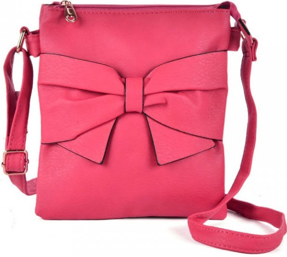 Kabelka Lajla crossbody fuchsia růžová