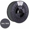 C-Tech Premium Line, Silk PLA, čadičová sivá, RAL7012, 1,75mm, 1kg