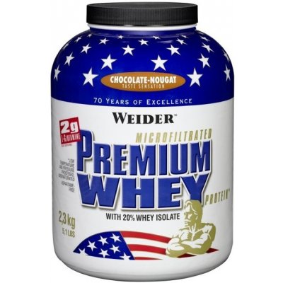 Weider Premium Whey Protein 2300 g vanilka - karamel