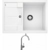 Blanco METRA 45 S Compact biela 519565 + Blanco MIDA chróm 517742