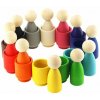 Ulanik Montessori Peg dolls in Cups (SGS01C1204U)