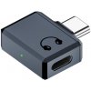 AppleKing mini audio redukcia - Lightning na USB-C - tmavosivá - možnosť vrátiť tovar ZADARMO do 30tich dní