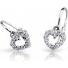 CUTIE DIAMONDS zlaté náušnice srdcia C2157 ND2157-10-D-X-2