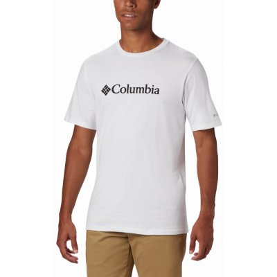 Columbia pánske tričko CSC Basic Logo Tee 2020 biele