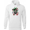 Šipkár kreslený terč - Mikina pánska Cape s kapucňou - 5XL ( Biela )