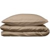 Klinmam bavlnené obliečky, farba hnedá, 200x220 cm + 2x 70x90 cm