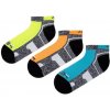 Fila Invisible Mutltisport Socks 3P shock black/multicolor