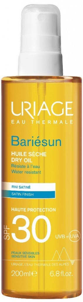 Uriage Bariésun Very High Protection Dry Oil For Sensitive Skin suchý olej na opaľovanie SPF30 200 ml