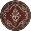 Alfa Carpets Kusový koberec Teherán T-102 brown kruh 160 × 160 cm