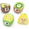 ANHUI Ovocie, strúhadlo, gumové telo, 1 otvor, s nádobkou, rôzne farby a motívy