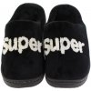 Pánske čierne papuče SUPER