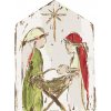 ZUTY Maľovanie podľa čísel - BETLEHÉM MÁRIA, JOZEF A JEŽIŠKO II (HALEY BUSH) Rámovanie: bez rámu a bez vypnutia plátna, Rozmer: 80x100 cm