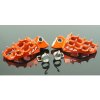 ZAP stupačky Yamaha/KTM/Husaberg/GasGas oranžové