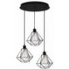 Nezvyčajná lampa Luces Exclusivas PUERTO LE42167 - farba lampy - čierna, materiál - kov