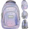 Školský ruksak s viacerými priehradkami Back Up fialový 26 l