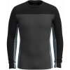 Pánske funkčné tričko SmartWool M Classic Thermal MRN BL CLRBLCK CRW B charcoal h-black S