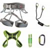 Ferratový set Ocun Via Ferrata Twist + Chest Set - grey silver/green