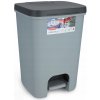 Odpadkový kôš s pedálom a vekom 20L Curver Essentials pedálový M