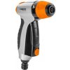 NEO TOOLS pištoľový rozprašovač 3 funkcie, CLICK ON/OFF, oranžovo-čierna, 15-705