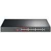 TP-Link TL-SL1226P 24xFE POE+ 250W 2xGb 2xSFP CCTV switch TL-SL1226P