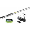 Set:Sportex Black Pearl GT-3 2,7m/20g+Shimano AEROBBC3+Climax braid