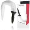 Darkness Tail Butt Silicone Plug White - Análny Kolík, Chvost