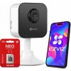 Vnútorná WiFi FHD kamera EZVIZ H1C miniatúrna + microSD karta 128 GB