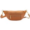 Luka G31183 väčšia dámska crossbody hnedá