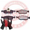 Sada brzdových platničiek kotúčovej brzdy MASTER-SPORT GERMANY 13046072702N-SET-MS