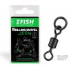 Zfish Obratlík Rolling Swivel with Ring Black Matt Veľkosť 8 26kg 10ks