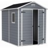 Zahradný domček Keter MANOR 6 x 8 DD šedý / biely