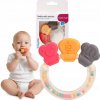BabyOno Hrkálka hryzátko s guličkami Kľúče pastel