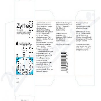 Zyrtec tbl.flm. 20 x 10 mg