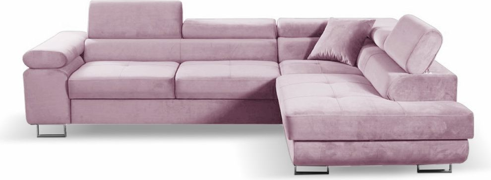 Furniture Sobczak Antos Růžová pravá