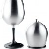 GSI Outdoors Glacier Stainless Nesting Wine Glass Typ: Červené víno