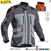 Lindstrands Myrvik black/grey/orange, čierno šedo oranžová, 54