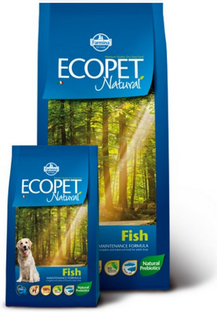 Ecopet dog fish Medium 12 kg