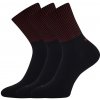 VoXX® Molly Športové dámske ponožky - 3 páry BM000004996800100067 čierna červená 39-42 (26-28)