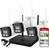 Hilook by Hikvision WIFIKIT-B4-4CH + WIFICAM-B4 - WiFi monitorovací set EasyLink, 3x 4Mpx kamera, NVS rekordér - HiLook od Hikvision