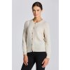 SVETER GANT D2. SPARKLING C-NECK CARDIGAN CREAM