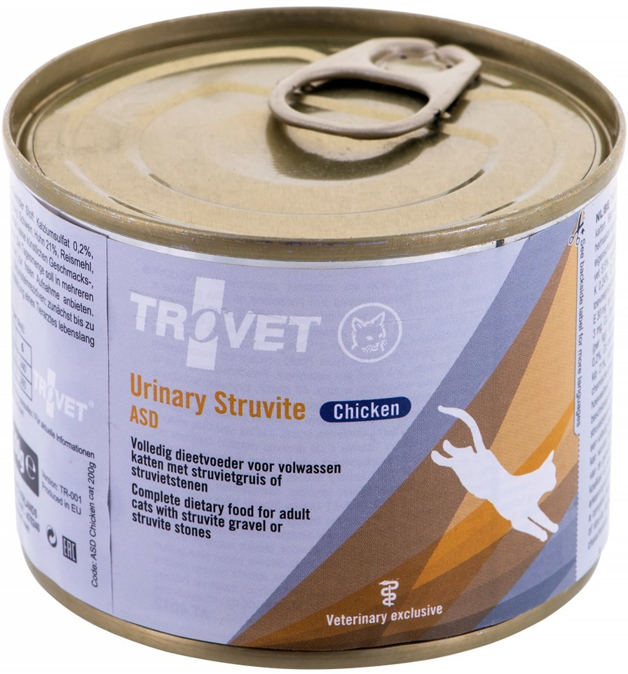 Trovet ASD Mačka Urinary Struvite 200 g